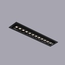 Linear recessed LED spotlight 20W - Adjustable - UGR18 - CRI90 - OSRAM Chip - 2800K