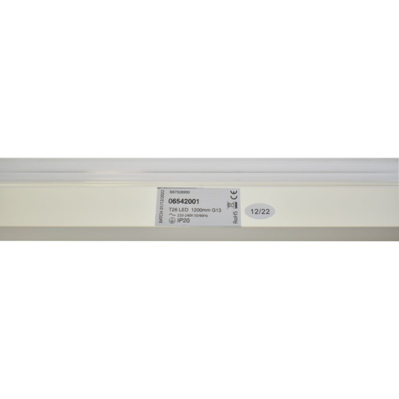 T8 LED tube strip with diffuser - 120cm