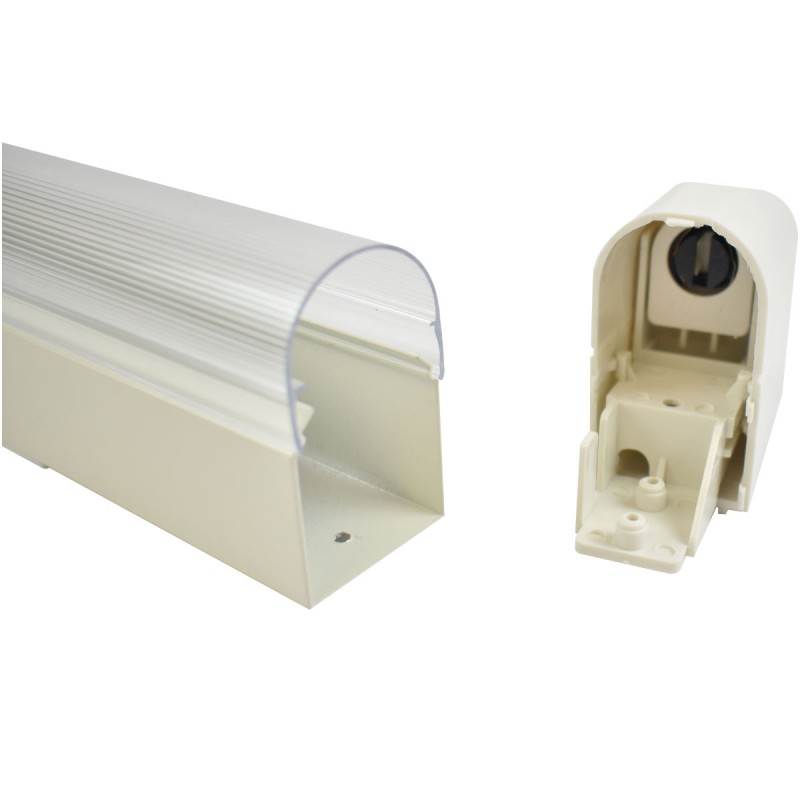 T8 LED tube strip with diffuser - 120cm