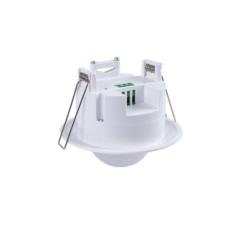 Recessed PIR motion sensor with remote control - 360º - IP20