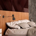 Swing arm wall sconce "MODE"