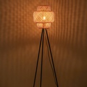 Rattan floor lamp "Onna"