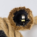 Natural hemp rope pendant lamp E27 "ROPE LAMP".