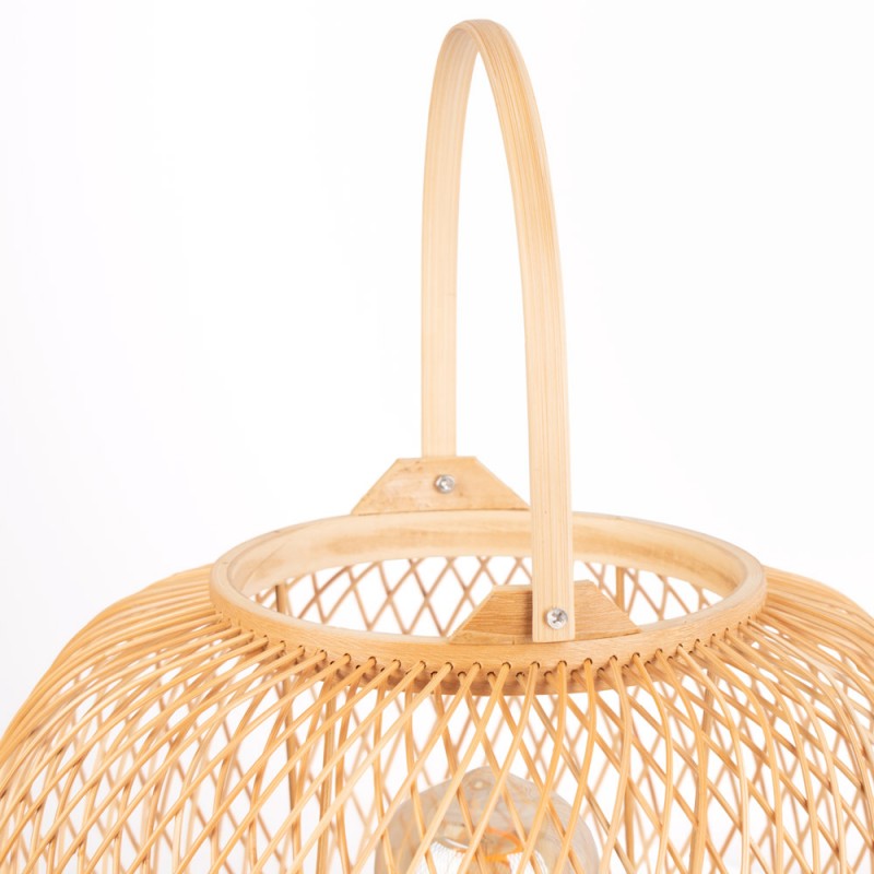 Bamboo table lamp "Sendai" - E27
