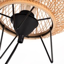 Bamboo table lamp "Sendai" - E27