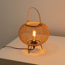 Bamboo table lamp "Sendai" - E27