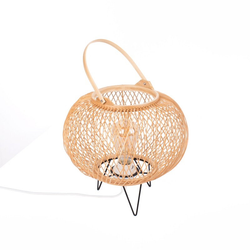 Bamboo table lamp "Sendai" - E27