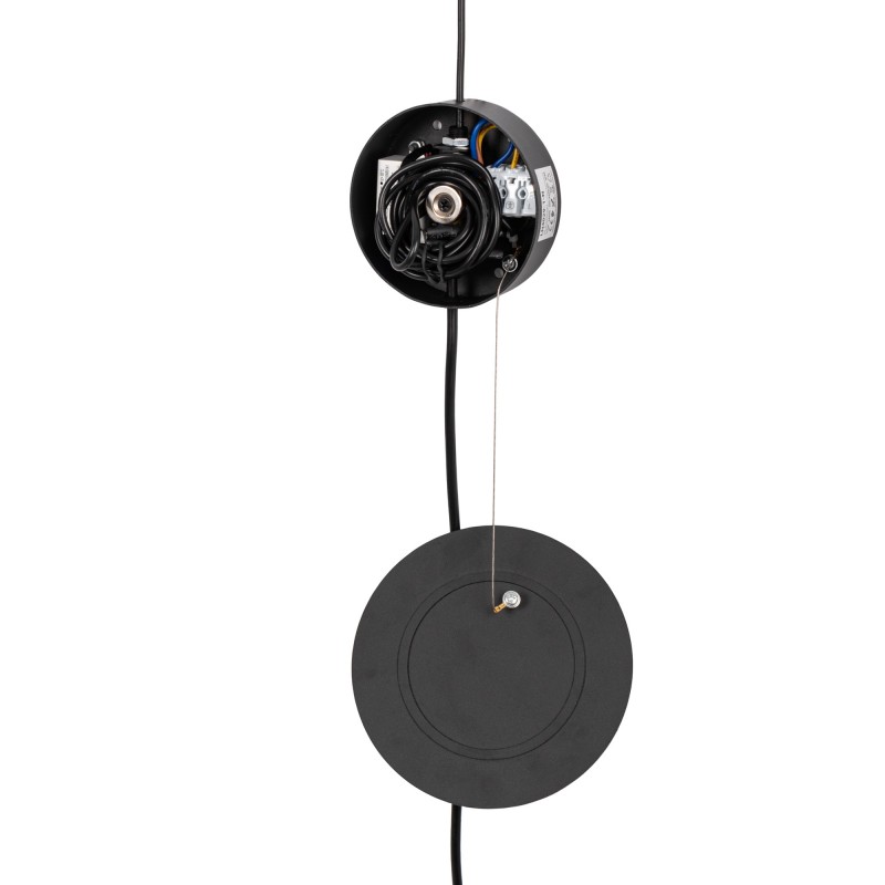 Design pendant lamp "Nebula" with plug and switch - 1x6W