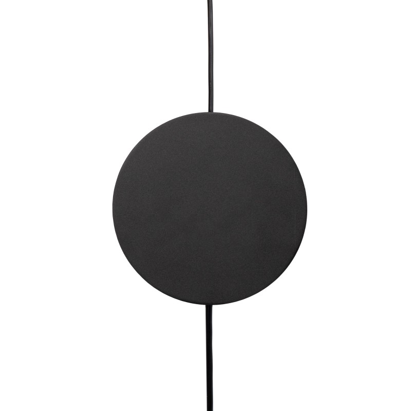 Design pendant lamp "Nebula" with plug and switch - 1x6W