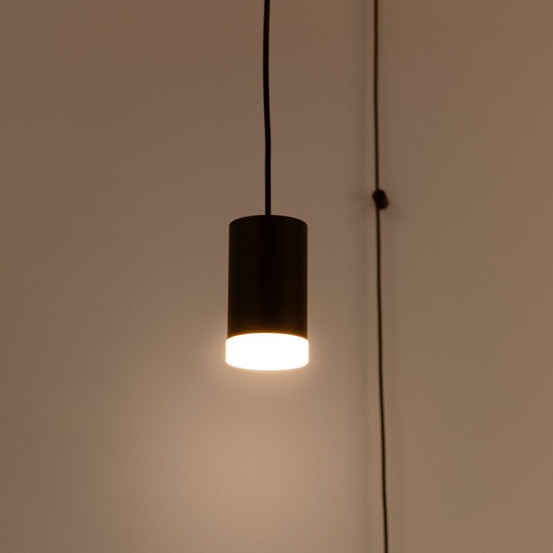 Design pendant lamp "Nebula" with plug and switch - 1x6W