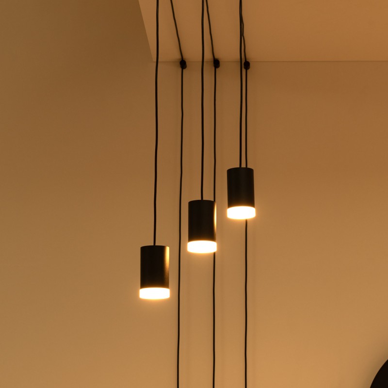 Design pendant lamp "Nebula" - 3x6W