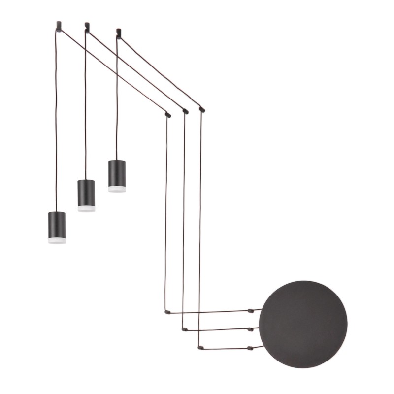 Design pendant lamp "Nebula" - 3x6W