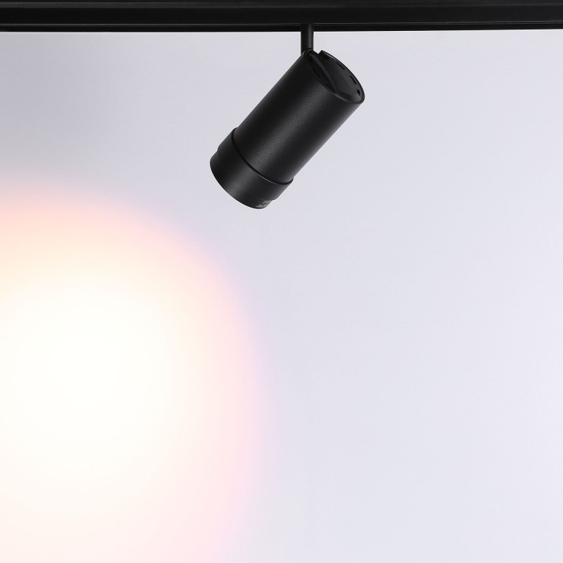 LED spotlight for magnetic rail with Zoom 10-55º - 48V - 12W