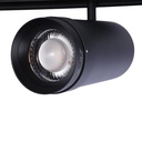 LED spotlight for magnetic rail with Zoom 10-55º - 48V - 25W