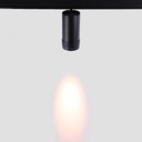 LED spotlight for magnetic rail with Zoom 10-55º - 48V - 25W