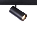 LED spotlight for magnetic rail with Zoom 10-55º - 48V - 25W