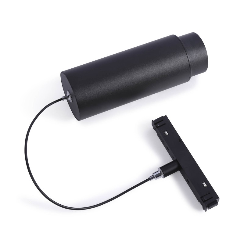 Suspension LED spotlight for magnetic rail with ZOOM 15°-60° - 48V - 8W - UGR16 - CRI95