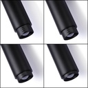 Suspension LED spotlight for magnetic rail with ZOOM 15°-60° - 48V - 8W - UGR16 - CRI95