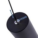Suspension LED spotlight for magnetic rail - 48V - 7W - Low UGR - CRI95