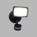 Outdoor LED wall spotlight with PIR sensor 15W - 4000K - IP54