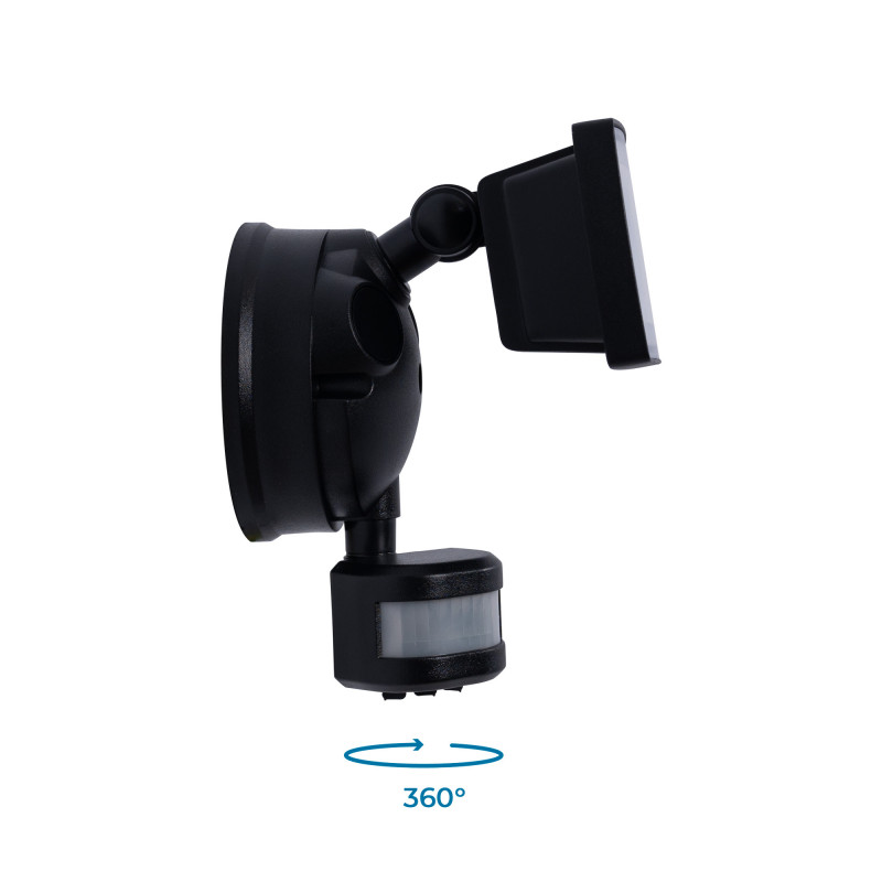Outdoor LED wall spotlight with PIR sensor 15W - 4000K - IP54