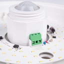 LED ceiling light with PIR sensor- 20W - Ø30cm - IP20