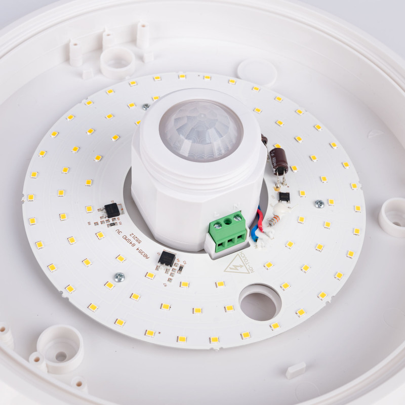 LED ceiling light with PIR sensor- 20W - Ø30cm - IP20