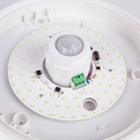 LED ceiling light with PIR sensor- 20W - Ø30cm - IP20