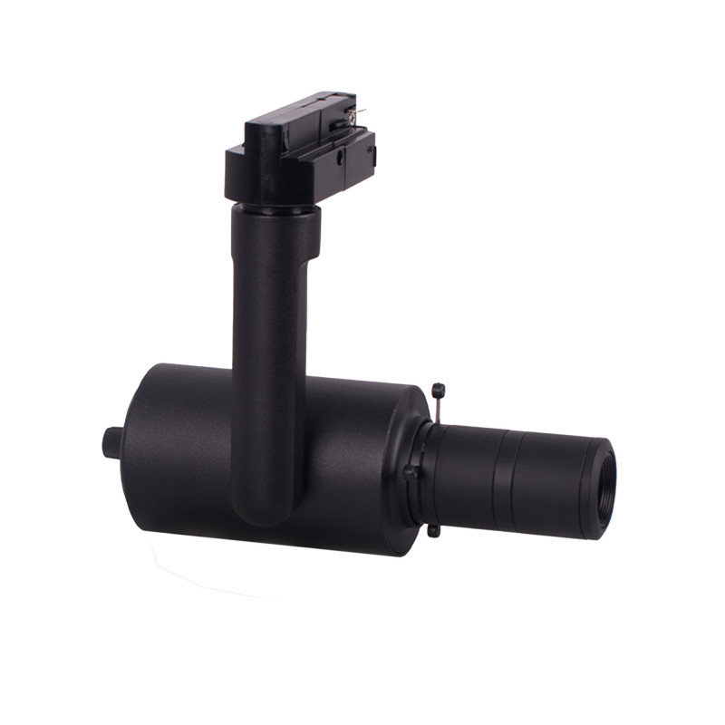 Shapeable spotlight for 1-phase track - 10W - 20º-35°