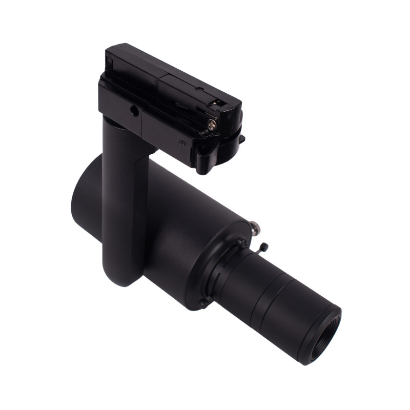 Shapeable spotlight for 1-phase track - 10W - 20º-35°