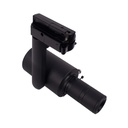 Shapeable spotlight for 1-phase track - 10W - 20º-35°