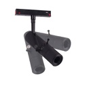 Shapeable LED spotlight for magnetic track 48V - 10W - 20º-35º