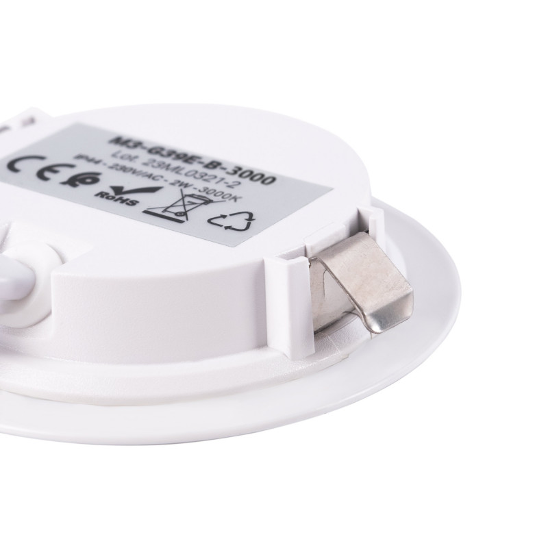 Under cabinet LED downlight - 2W 220V AC - IP44