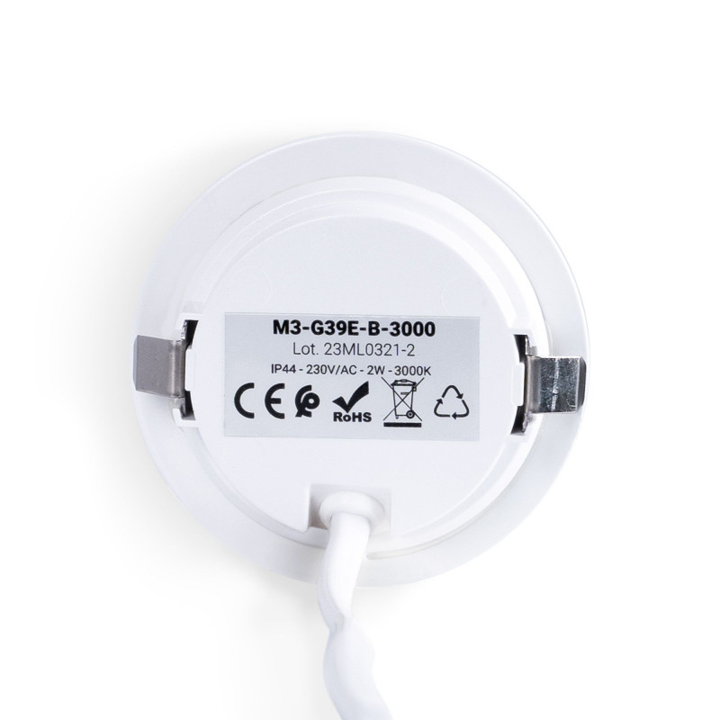 Under cabinet LED downlight - 2W 220V AC - IP44