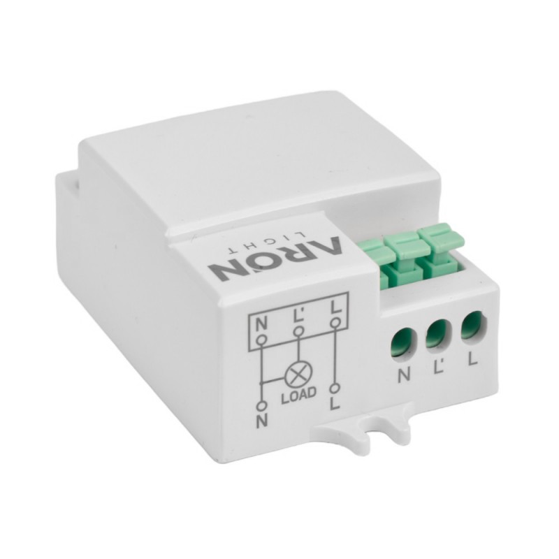 Microwave motion sensor 180°/ 360º Surface - IP20