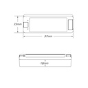 RGB/RGBW SPI controller for Smart IC LED strips 5-24V - RF 2.4G