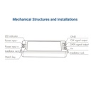 RGB/RGBW SPI controller for Smart IC LED strips 5-24V - RF 2.4G