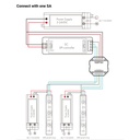 RGB/RGBW SPI signal splitter - 5-24VDC