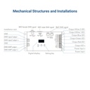 DMX512 Decoder 12-24V DC - 6A/channel - 5 Channels - OLED Display