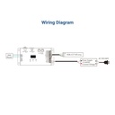 DMX512 Decoder 12-24V DC - 6A/channel - 5 Channels - OLED Display