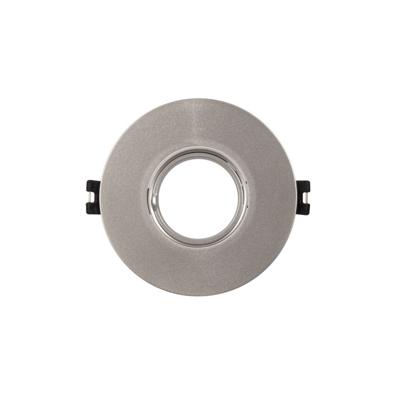 Round tilting downlight ring for GU10/MR16 bulb - Cutout Ø75 mm