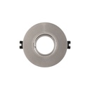 Round tilting downlight ring for GU10/MR16 bulb - Cutout Ø75 mm