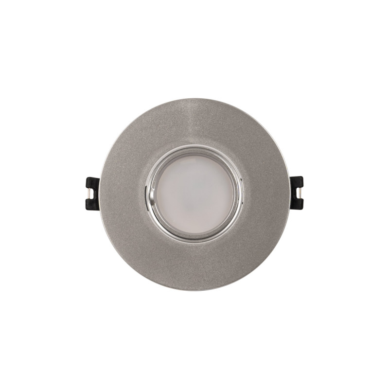 Round tilting downlight ring for GU10/MR16 bulb - Cutout Ø75 mm