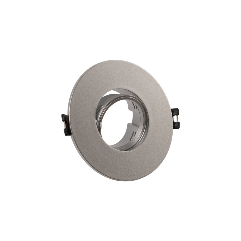 Round tilting downlight ring for GU10/MR16 bulb - Cutout Ø75 mm