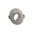 Round tilting downlight ring for GU10/MR16 bulb - Cutout Ø75 mm