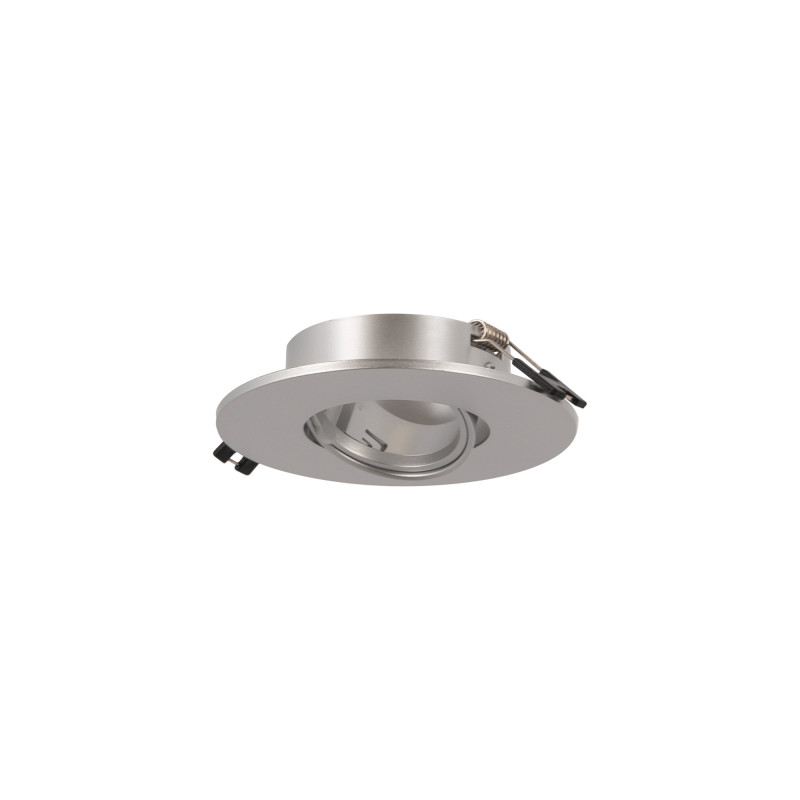 Round tilting downlight ring for GU10/MR16 bulb - Cutout Ø75 mm