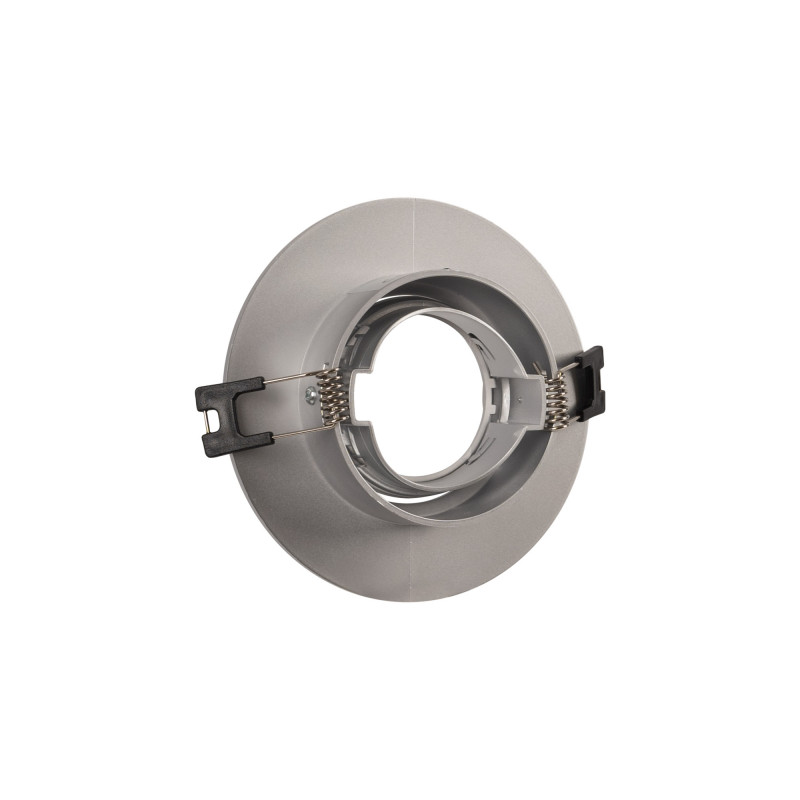 Round tilting downlight ring for GU10/MR16 bulb - Cutout Ø75 mm