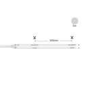 220V AC COB LED Strip - 10W/m - 12mm - IP67 - 5 meters