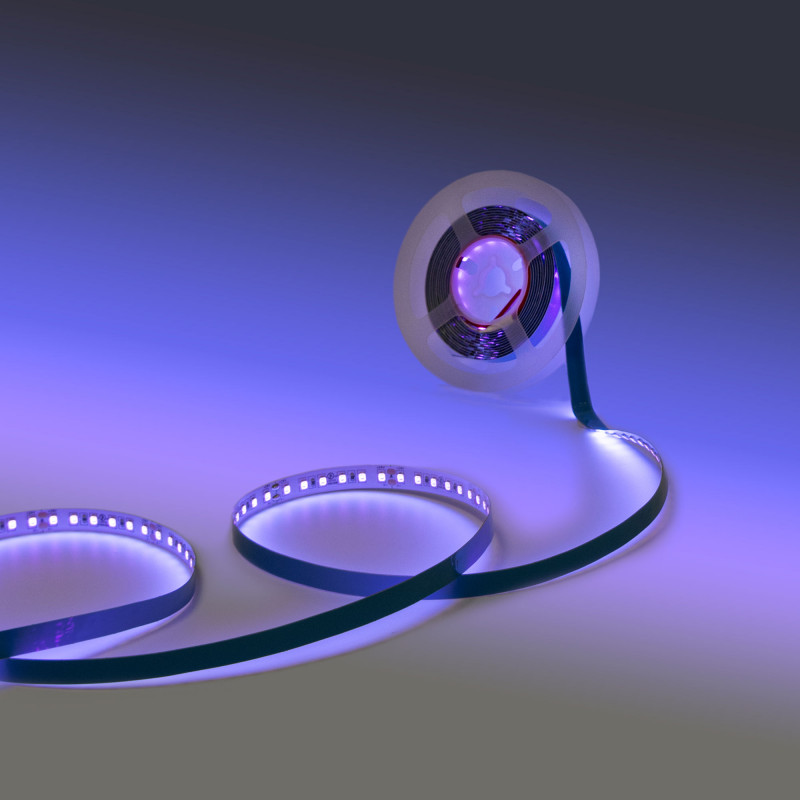 Λωρίδα LED 24V DC - 18W/m - Υπεριώδης - 10mm - IP20 - 5 μέτρα - SMD2835 120ch/m