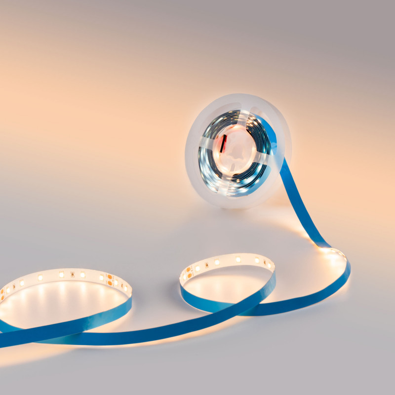 Λωρίδα LED 24V DC - 12W/m - Μονόχρωμη - 10mm - IP20 - 5 μέτρα - SMD2835 60ch/m